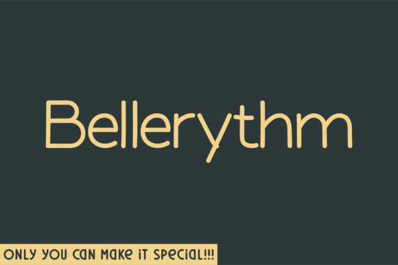 Bellerythm: The Sans Serif Typeface That Elevates Campaign Visuals