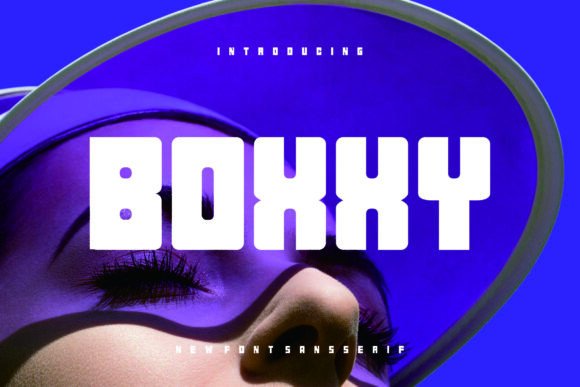 Boxxy Typeface: A Modern Sans Serif for Editorial Design