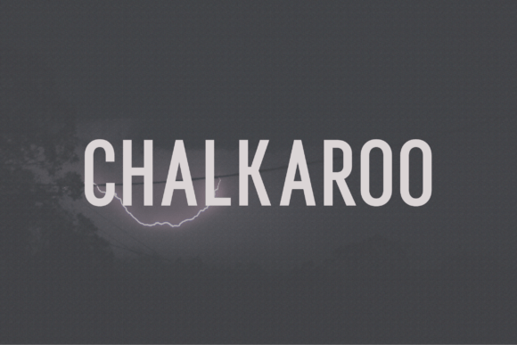 Chalkaroo: A Bold Sans Serif Typeface for Modern Brand Identity