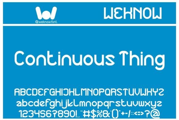 Continuous Thing: The Sans Serif Font for Cohesive Brand Identity