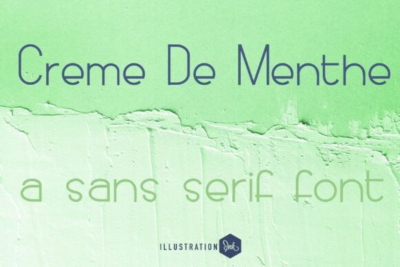 Creme De Menthe: A Modern Sans Serif for Handcrafted Brand Identities