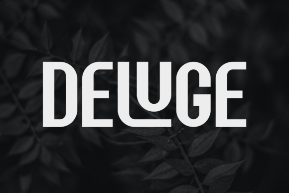 Deluge Typeface: A Modern Sans Serif for High-Impact Web Design
