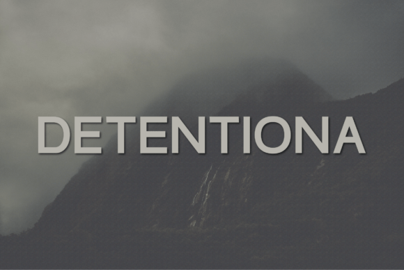 Detentiona: The Bold Sans Serif Font for Modern Business Branding