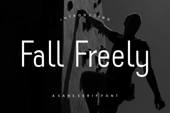 Fall Freely: A Modern Sans Serif for Clean Brand Identities
