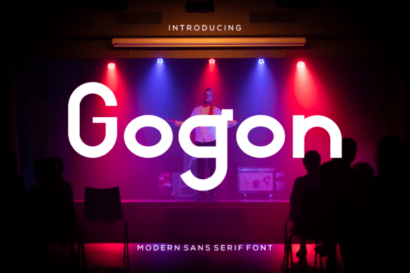 Gogon: A Modern Sans Serif Font for Engaging Digital Layouts