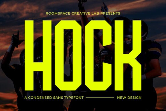 Hock Typeface: Bold Sans Serif for High-Impact Web Design