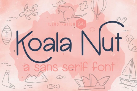 Koala Nut: A Hand-Crafted Sans Serif Font for Unique Craft Projects