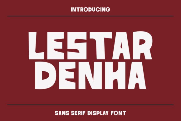 Lestar Denha Typeface Review: A Unique Sans Serif for Modern Branding