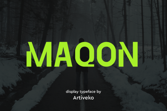 Maqon Typeface Review: Elevating Campaign Visuals with Geometric Precision