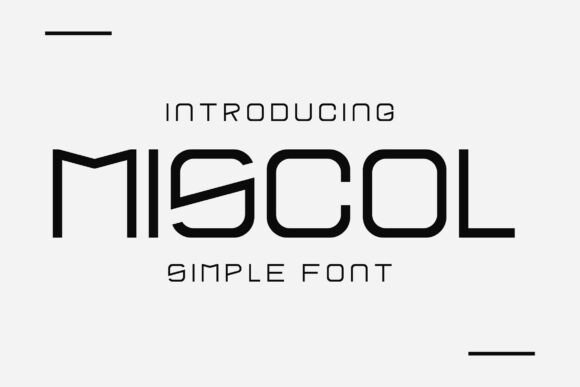 Miscol Typeface Review: A Creative Sans Serif for Campaign Visuals