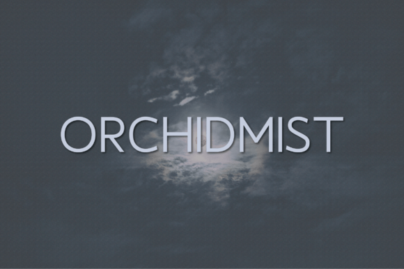 Orchidmist: A Modern Sans Serif Typeface for Editorial Design