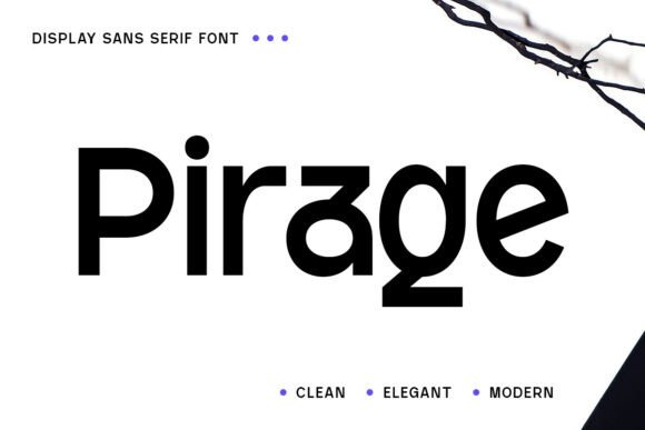 Pirage Typeface Review: A Bold Sans Serif for Modern Brands