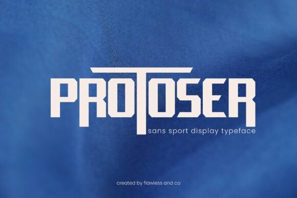 Protoser: The Bold Sans Serif Typeface for Editorial Impact
