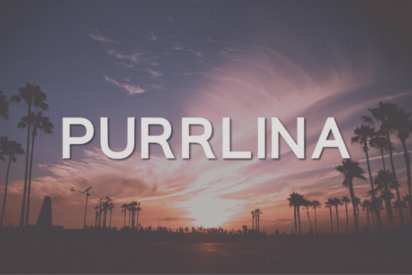 Purrlina: The Modern Sans Serif Typeface for Polished Brand Identity