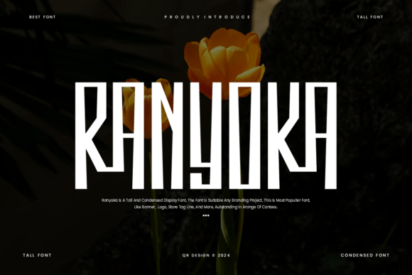 Ranyoka: A Modern Sans Serif for Whimsical Editorial Design