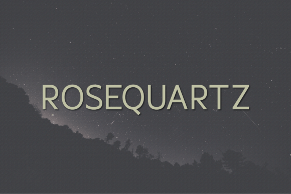 Rosequartz: The Modern Sans Serif Font for Professional Branding