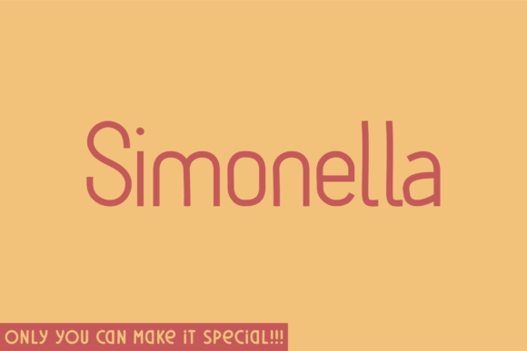 Simonella: The Unique Sans Serif Typeface for Authentic Brand Identity