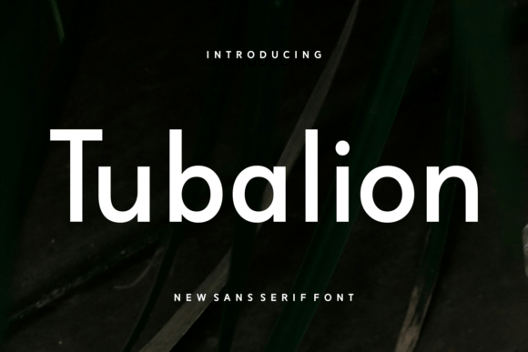 Tubalion: A Modern Sans Serif for Editorial Clarity and Brand Identity