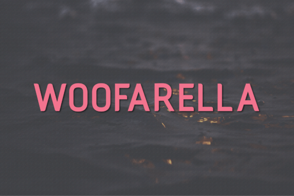 Woofarella: A Modern Sans Serif Typeface for Digital Branding